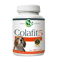 E-shop Colafit 5 na kĺby pre psov farbený 50tbl