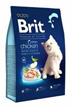 Brit Premium by Nature granuly Cat Kitten kura 8 kg