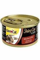 E-shop Gimpet cat cons. ShinyCat kuracie mäso s hovädzím mäsom 70g + Množstevná zľava zľava 15%