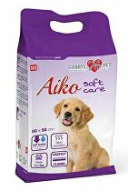 E-shop Absorpčná podložka pre psov Aiko Soft Care 60x58cm 50ks