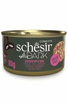 Schesir Cat Cons. After Dark Wholefood chicken/ham 80g + Množstevná zľava