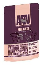 AATU Cat Salmon n Chicken n Prawn kaps. 85g + Množstevná zľava