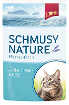 Schmusy Cat kapsička Fish tuniak+ryža 100g