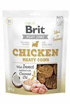Brit Jerky Chicken with Insect Meaty Coins 200g + Množstevná zľava