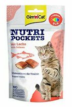 Gimcat Nutri Pockets s lososom 60 g + Množstevná zľava