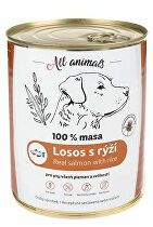 E-shop All Animals DOG losos mletý s ryžou 800g + Množstevná zľava zľava 15%