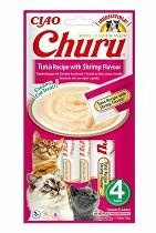 E-shop Churu Cat Recept na tuniaka s príchuťou kreviet 4x14g + Množstevná zľava