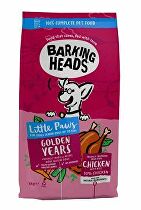 BARKING HEADS Little Paws Golden Years Chicken 6kg + dárek vodítko Barking
