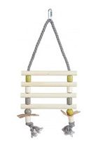 Lanový rebrík pre vtáky drevené priečky 31cm Zolux