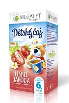E-shop Megafyt Detský ovocný čaj Jahoda 20 sáčkov
