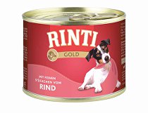 Rinti Dog Gold hovädzia konzerva 185g + Množstevná zľava