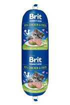 Brit Premium Cat by Nature Sausage Chicken & Duck 180g + Množstevná zľava