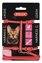 E-shop Postroj pre mačky s vodítkom 1,2 m červený Zolux