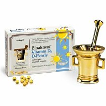 Bioaktívny vitamín D3 D Pearls 40cps