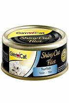Gimpet cat cons. ShinyCat filé z tuniaka vo vlnenej šťave70g