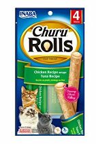 Churu Cat Rolls Kuracie wrapy a tuniakový krém 4x10g