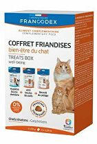 Francodex Treat Box Well-being pre mačky 3x65g