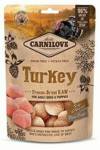Carnilove Raw Freeze-Dried Snacks morčacie mäso 60g