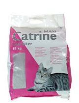 Catrine podstielka pre mačky, hrudkujúca, pohlcujúca zápach 15 kg