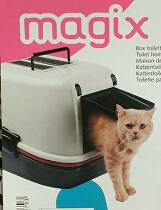 Toaleta pre mačky vnútorný domček Magix 55,5x45,5x41cm FP 1ks