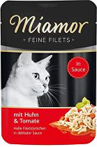 Miamor Cat Filetová kapsa z kuracieho mäsa + paradajky v džúse 100g + Množstevná zľava