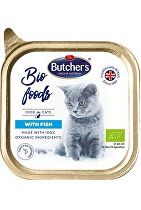 E-shop Butcher's Cat Bio s rybami 85g + Množstevná zľava zľava 15%