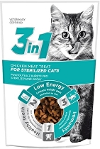 Pet+ 3v1 cat STERILISED 1kg zľava