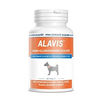 Alavis MSM+Glukosamín sulfát pre psov 60tbl nový