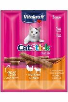 Vitakraft Cat treat Stick mini Turkey+lamb 3x6g + Množstevná zľava