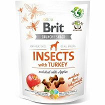 Brit Care Dog Crunchy Crack. Insec. Turkey Apples 200g