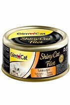 Gimpet cat cons. ShinyCat filé z tuniaka s tekvicou 70g