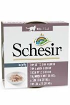 Schesir Cat konz. Adult tuňák/quinoa 85G