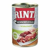 Rinti Dog Kennerfleisch konzerva Adult diviak 400g
