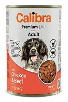 Calibra Dog Premium Cons. with Chicken&Beef 1240g + Množstevná zľava zľava 15% 5 + 1 zadarmo