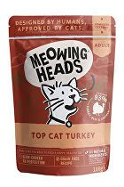 MEOWING HEADS Top Cat Turkey 100g + Množstevná zľava
