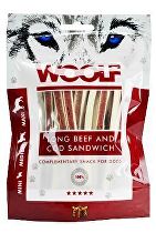 WOOLF pochúťka soft beef and cod sandwich long 100g + Množstevná zľava