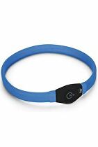 E-shop Obojok Visio Light LED USB dobíjateľný modrý 65cm KAR