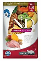 N&D TROPICAL SELECTION CAT Adult Chicken 4+1kg zľava
