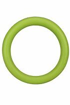 Hračka pre psa gumový krúžok 15cm zelená KAR