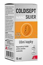 Coldisept nanoSilver ušné kvapky 15ml