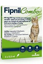 Fipnil Combo 50/60mg Cat Spot-on 3x0,5ml 3 + 1 zadarmo
