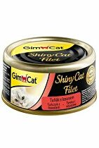 Gimpet cat cons. ShinyCat filé z tuniaka s lososom 70g