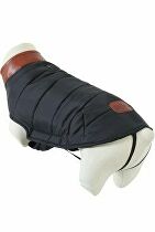 E-shop Prešívaná bunda pre psov LONDON čierna 25cm Zolu