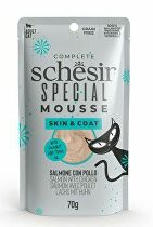 Schesir Cat pocket Special Mousse Skin&Coat los/smoke 70g + Množstevná zľava