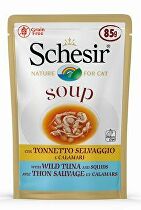 Schesir Cat pocket Adult Soup tuniak/oliva 85g
