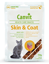 Canvit Cat Health Care Snack Skin & Coat 100g + Množstevná zľava
