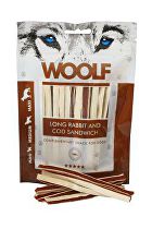 WOOLF pochúťka soft Rabbit&Pollock sandwich LONG 100g + Množstevná zľava