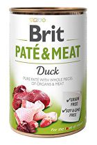 Brit Dog con Paté & Meat Duck 400g + Množstevná zľava 4 + 1 zadarmo (do vypredania)