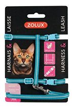 E-shop Postroj pre mačky s vodítkom 1,2 m modrý Zolux