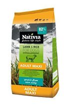 NATIVIA dog ADULT MAXI lamb - 15kg